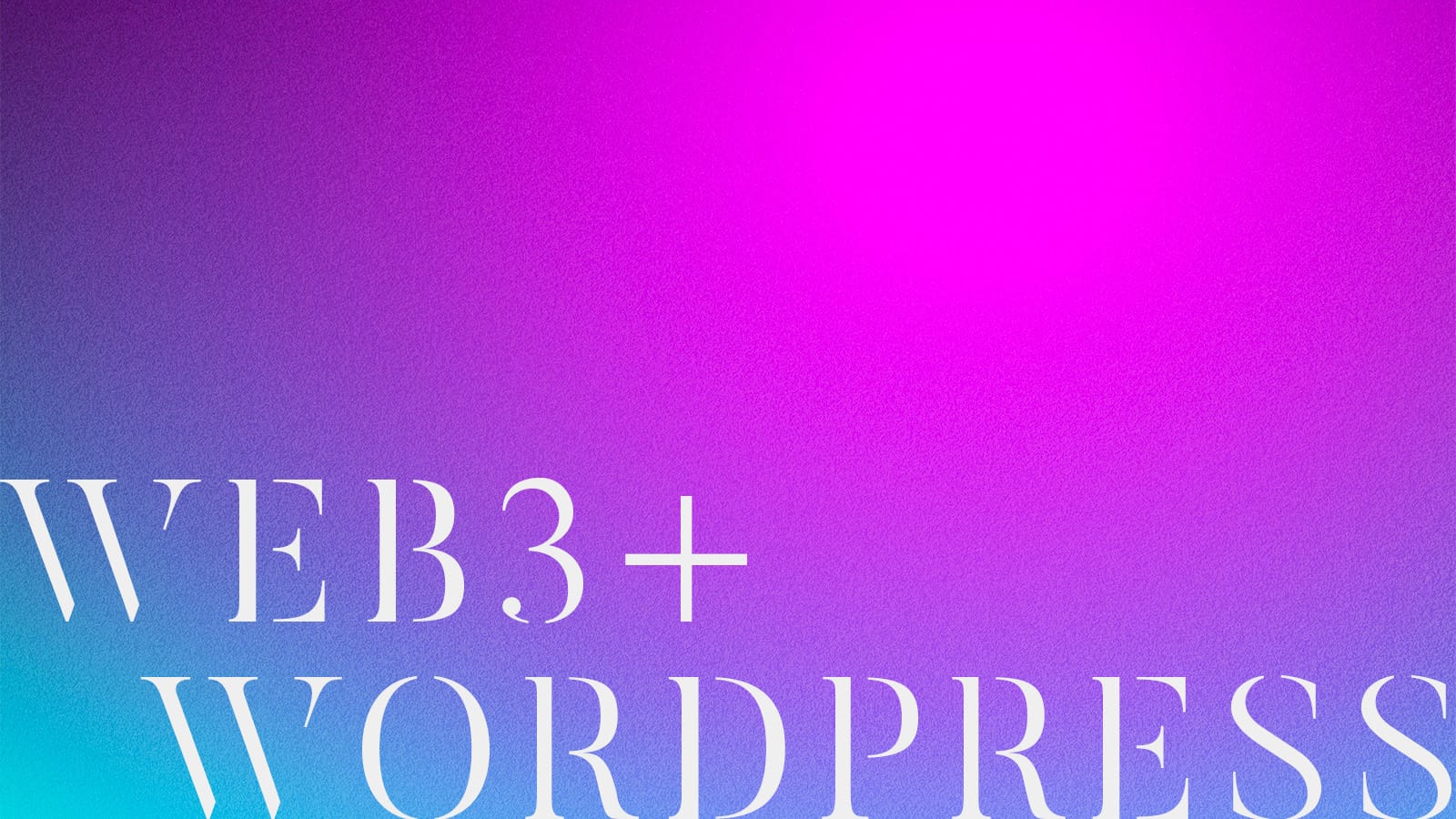 An insight into the potential future for  Web3 and WordPress?