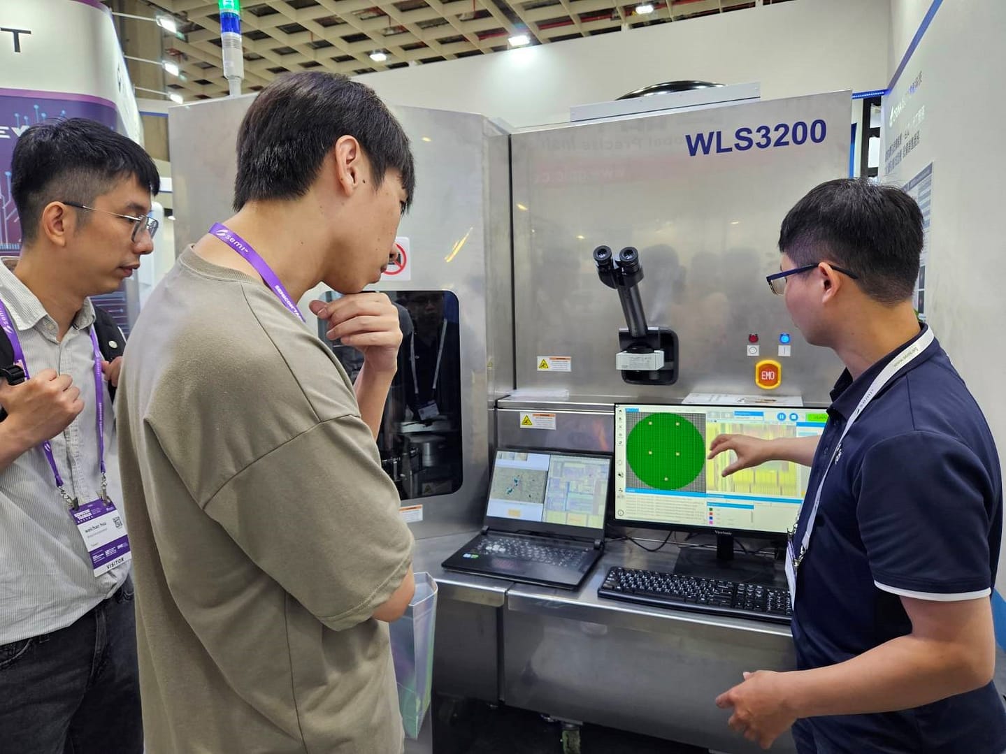 元利儀器於2024 SEMICON Taiwan展示WLS3200