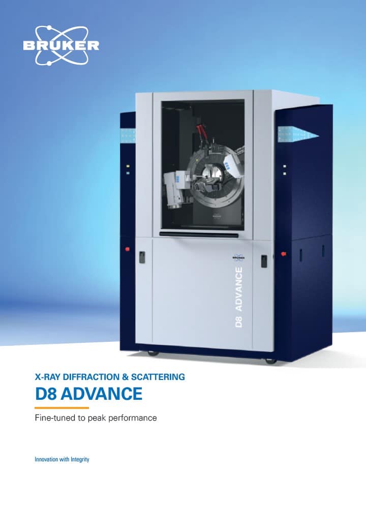 BRUKER D8 ADVANCE / ADVANCE ECO / ADVANCE PLUS